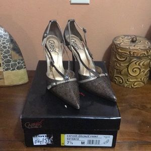 Carlos Santana Pointed Toes Heels Size 7.5